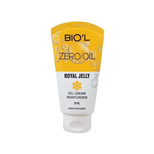 ژل کرم آبرسان Biol مدل Royal Jelly حجم 70ml مناسب انواع پوست