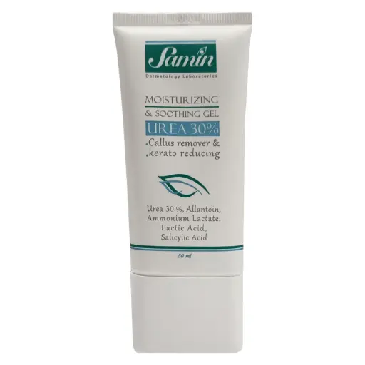 ژل مرطوب کننده Samin مدل Urea 30 حجم 50ml