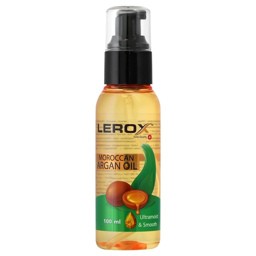 Lerox Moroccan حجم 100ml  مدل Argan Oil مناسب انواع مو 