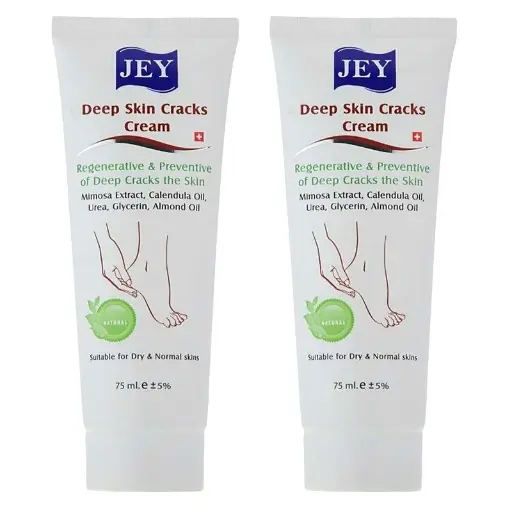 پک دو عددی کرم ترک دست و پا Jey Extrasoft حجم 75ml 