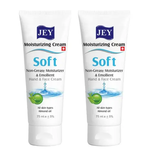 پک دو عددی کرم نرم کننده Jey مدل Soft حجم 75ml 