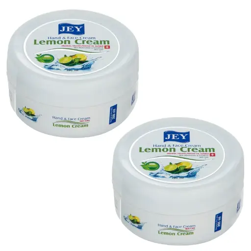 پک دو عددی کرم Jey مدل Lemon حجم 200ml 